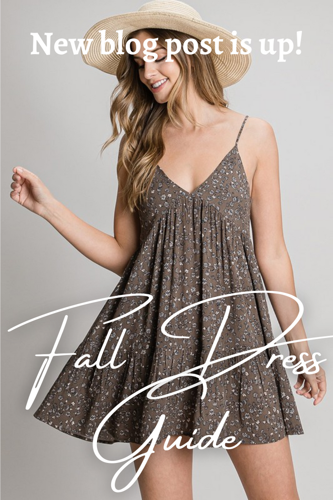 Fall Dress Guide 2021