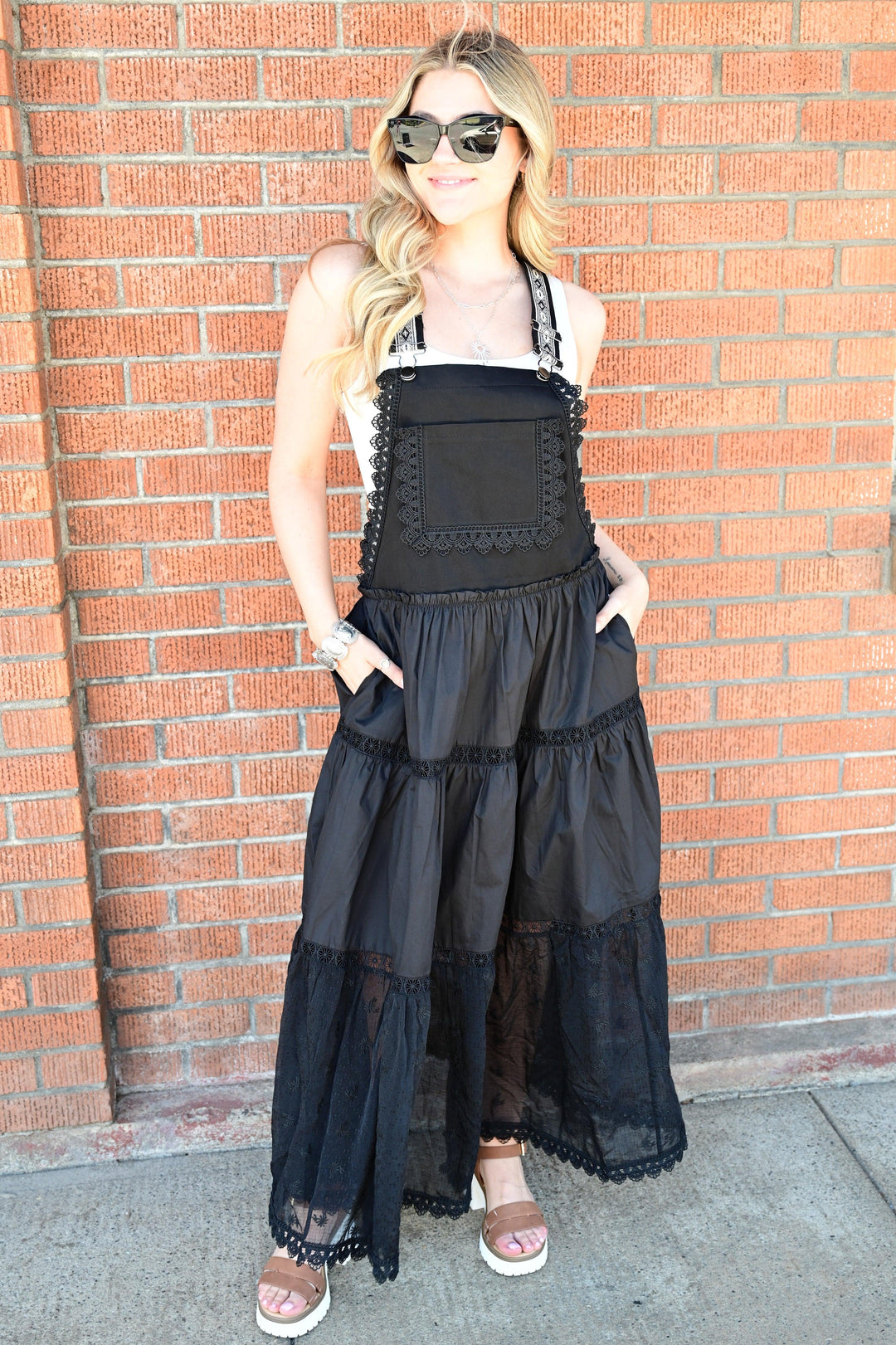 Across The Valley Overall Dress - West End Boutique