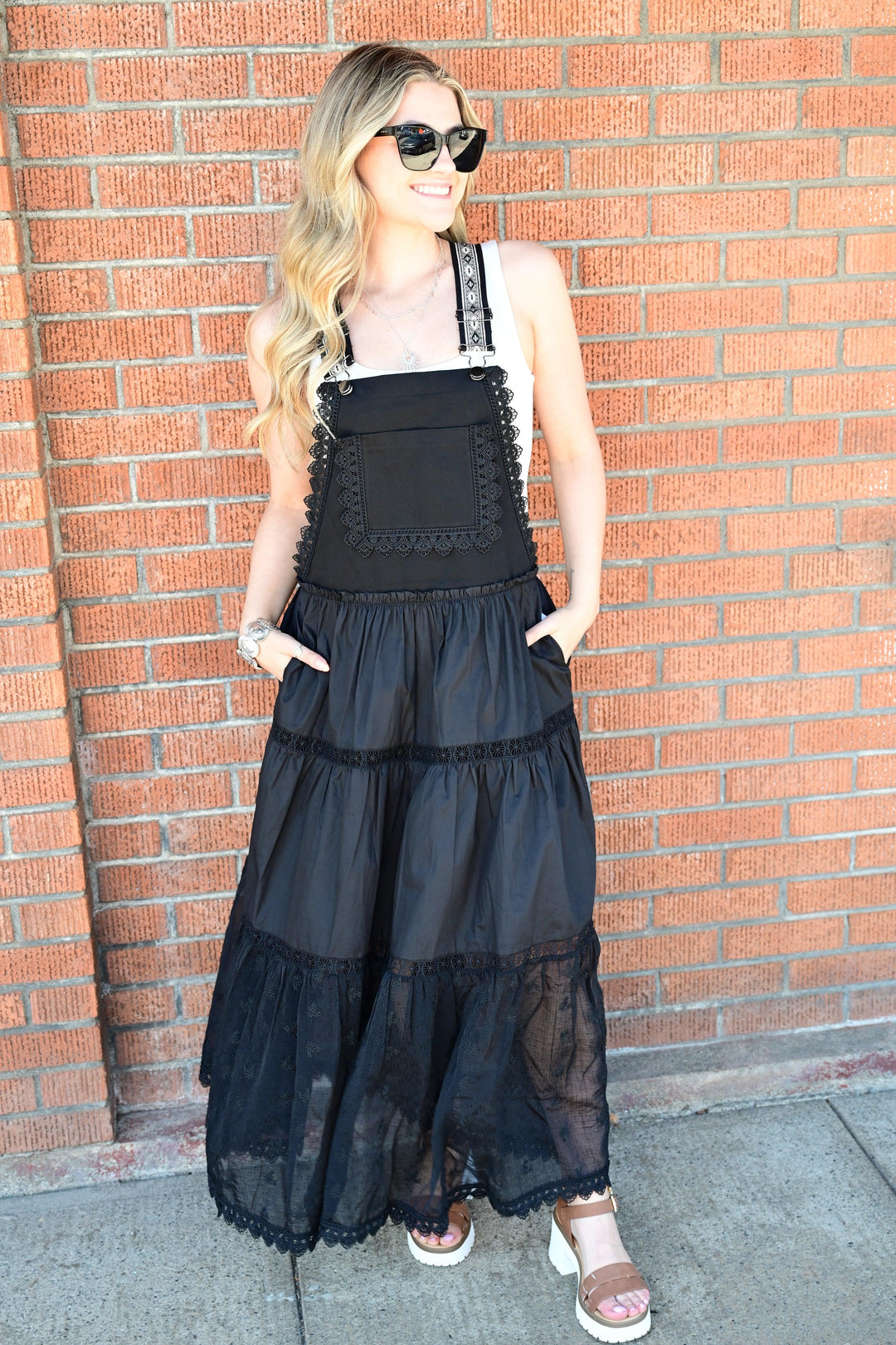 Across The Valley Overall Dress - West End Boutique