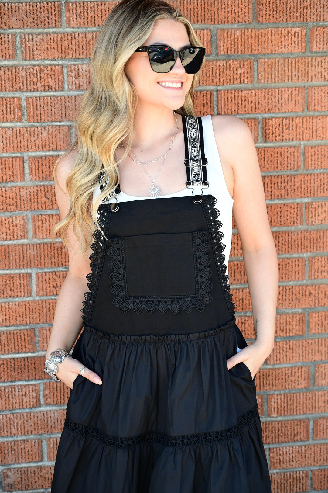 Across The Valley Overall Dress - West End Boutique