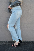 ADAM HIGH RISE STRAIGHT CROP JEANS - West End Boutique