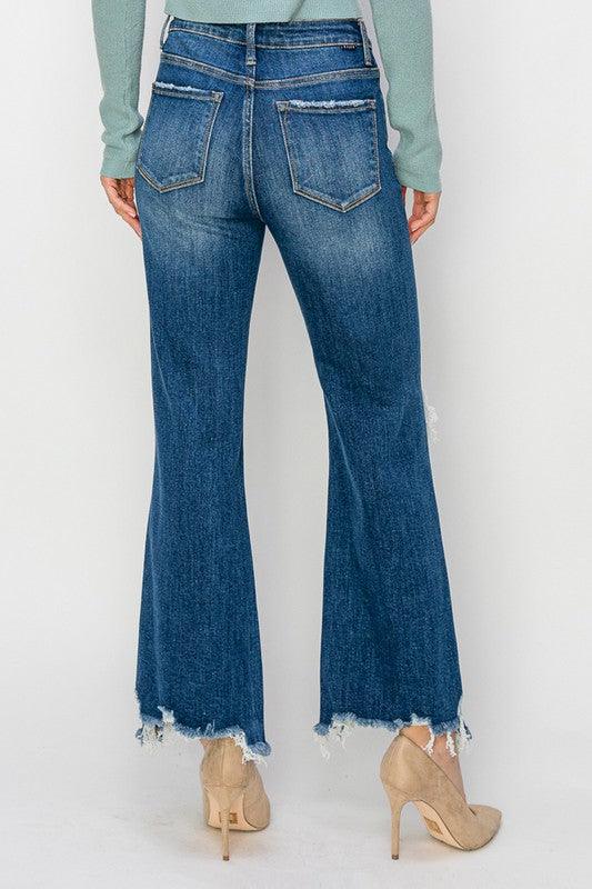 ADAM HIGH RISE STRAIGHT CROP JEANS - West End Boutique