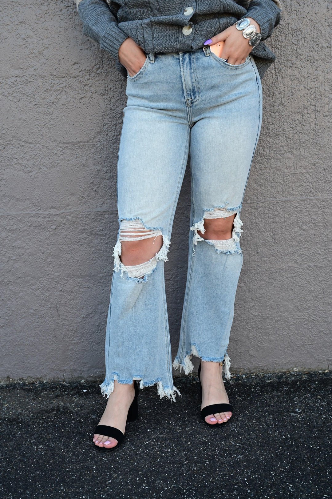 ADAM HIGH RISE STRAIGHT CROP JEANS - West End Boutique