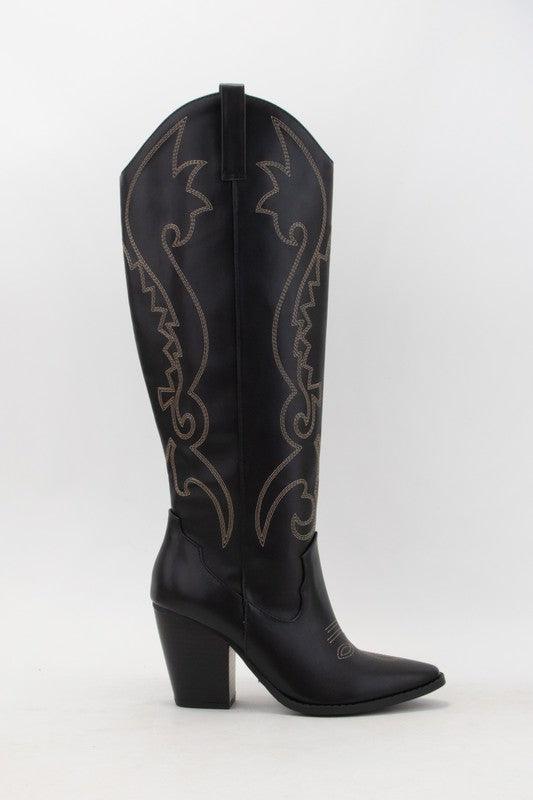 ARCADE EMBROIDERED WESTERN BOOTS 7-11 - West End Boutique