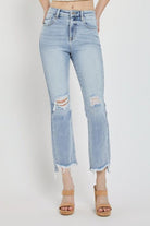 ARIK HIGH RISE CROP FLARE JEAN - West End Boutique