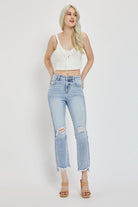 ARIK HIGH RISE CROP FLARE JEAN - West End Boutique