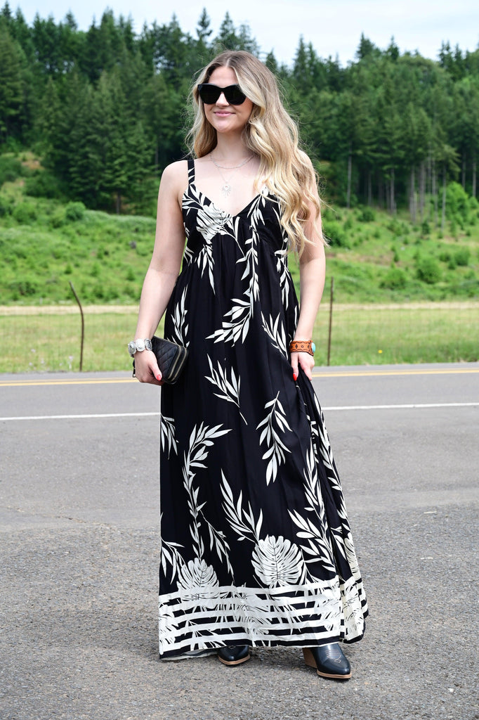 Bamboo Maxi Dress - West End Boutique