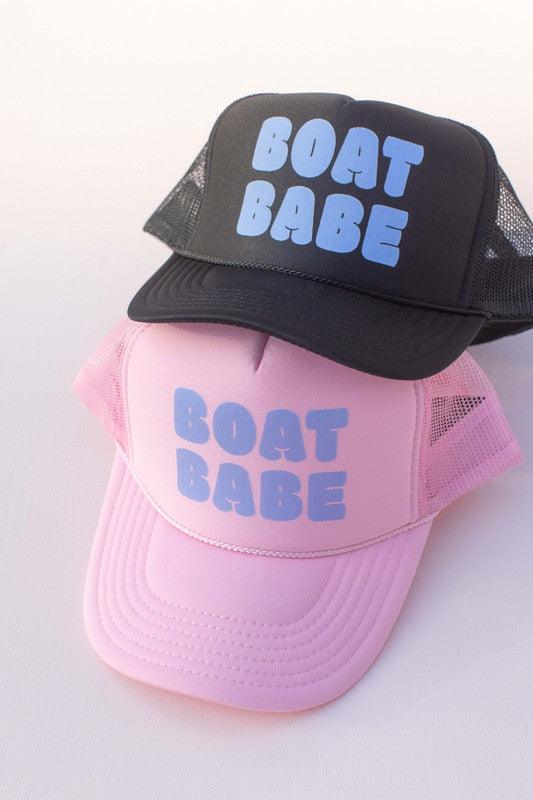 Boat Babe Trucker Hat Cap - West End Boutique