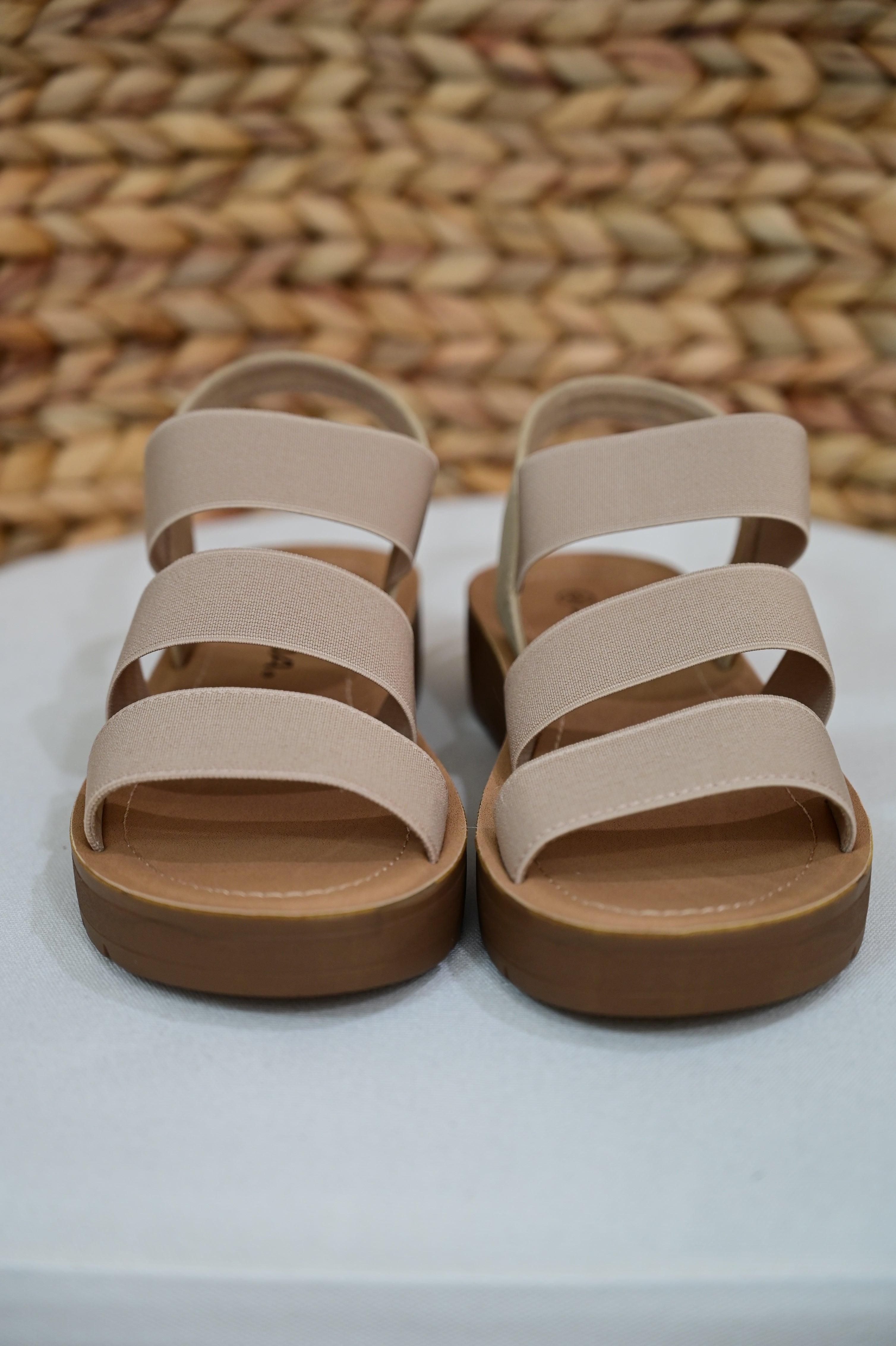 Button Sandal - West End Boutique