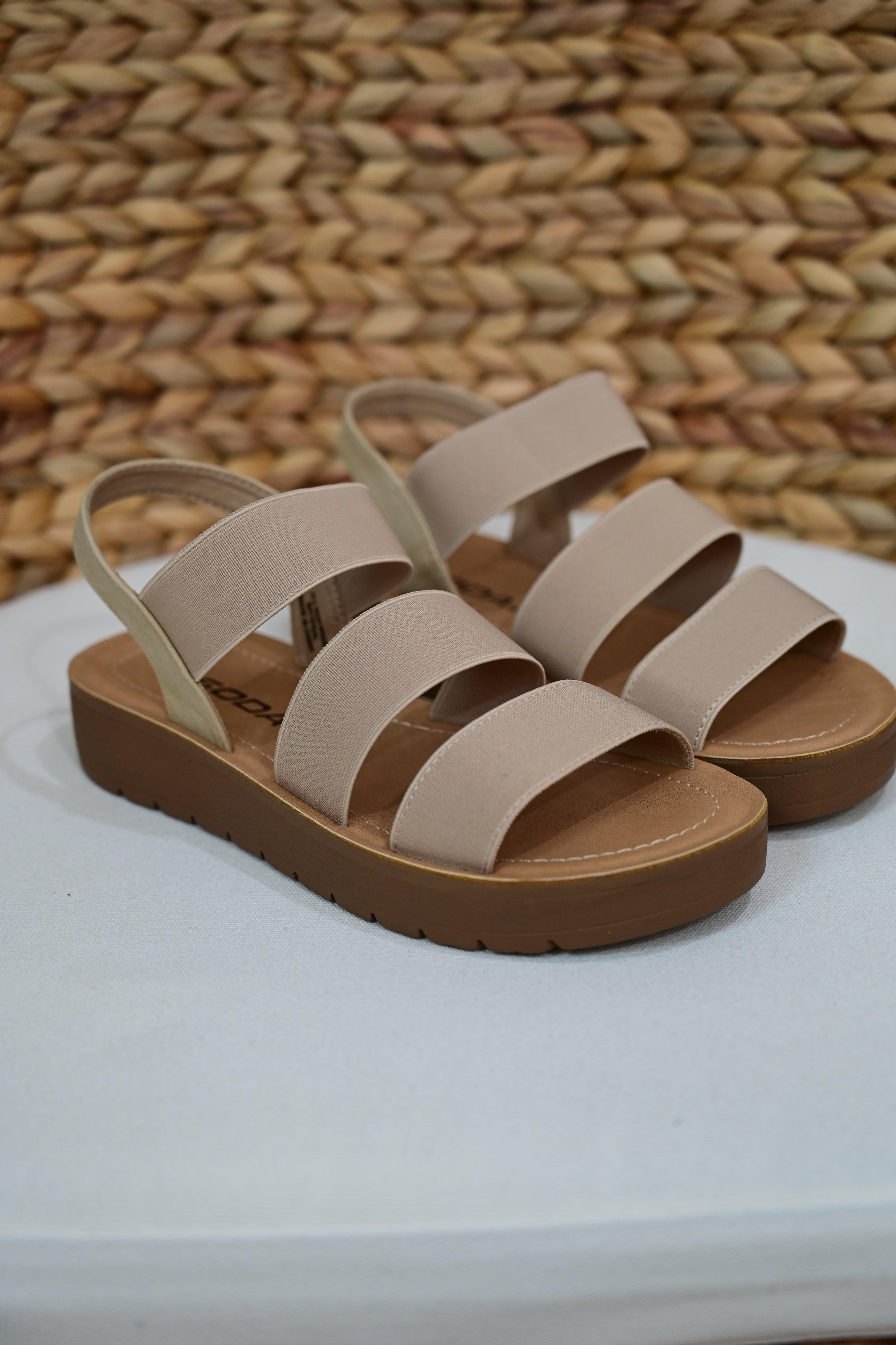 Button Sandal - West End Boutique