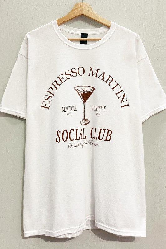 Espresso Martini Tee S-XL - West End Boutique