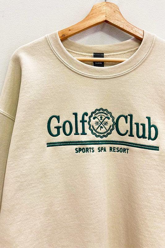 Golf Club Sweatshirt S-XL - West End Boutique