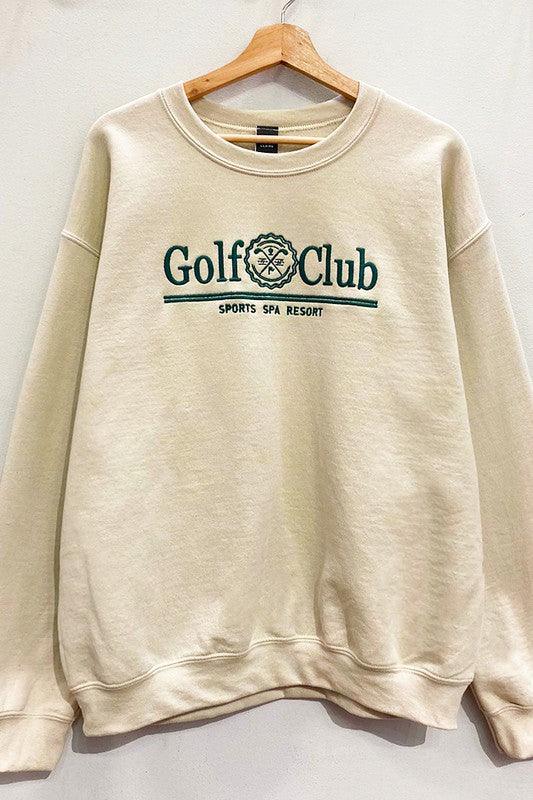 Golf Club Sweatshirt S-XL - West End Boutique