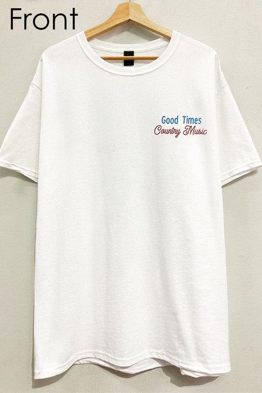 Good Times Country Music Tee S-XL - West End Boutique