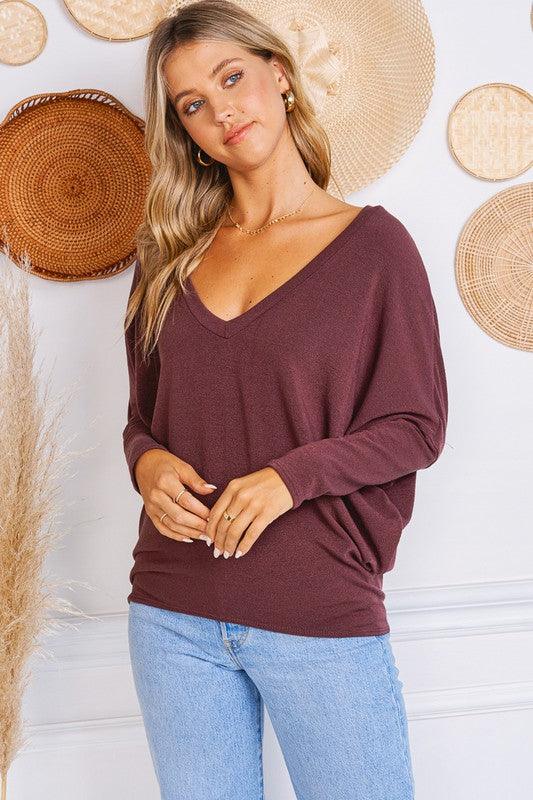 Hayden Long Sleeve Top - West End Boutique