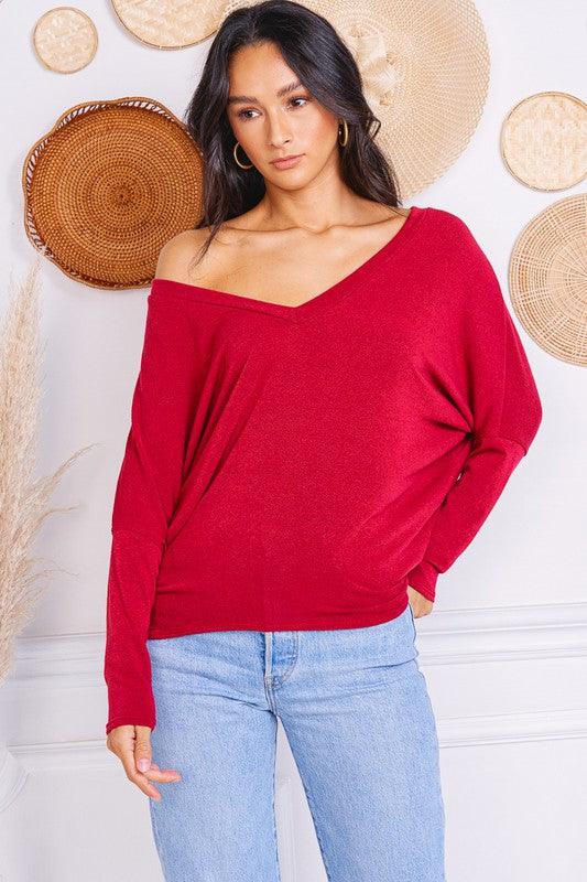 Hayden Long Sleeve Top - West End Boutique