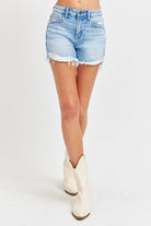 HIGH RISE-PIKABOO LINING SHORTS S-XL - West End Boutique