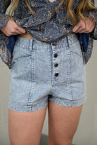 IGGY WASHED TWILL SHORTS - West End Boutique