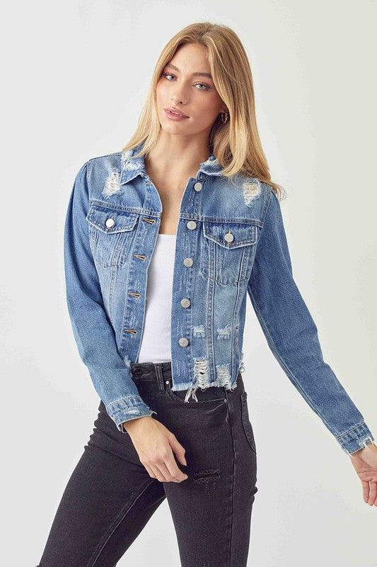 Jessica Denim Jacket - West End Boutique