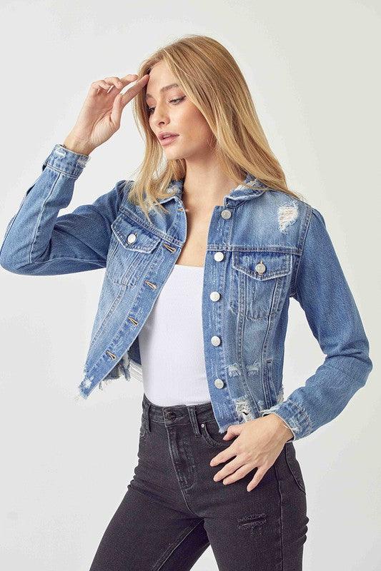 Jessica Denim Jacket - West End Boutique