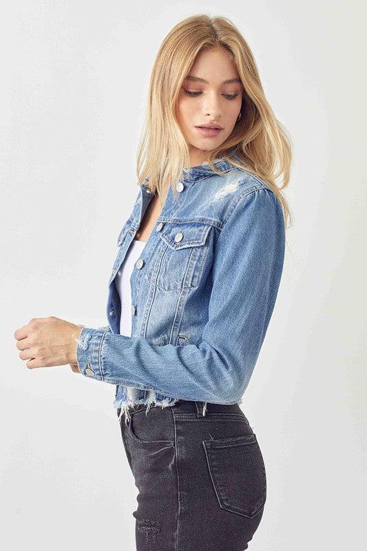 Jessica Denim Jacket - West End Boutique