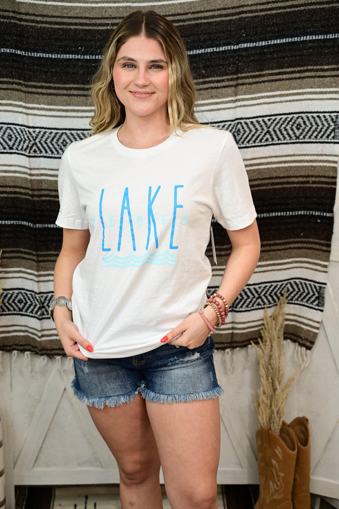 Lake Vibes Summer Graphic Tee S-XL - West End Boutique