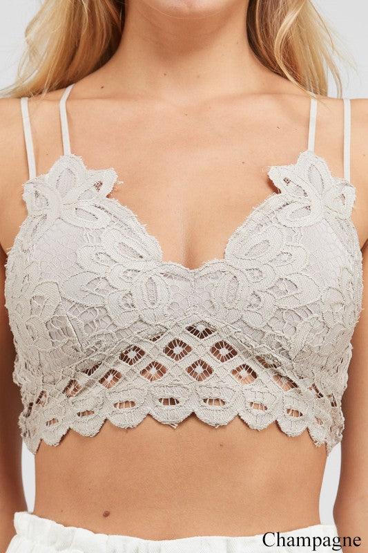 Lexi Lace Bralette - West End Boutique