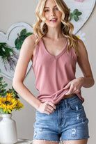 Lonnie Basic Tank Top S-XL - West End Boutique