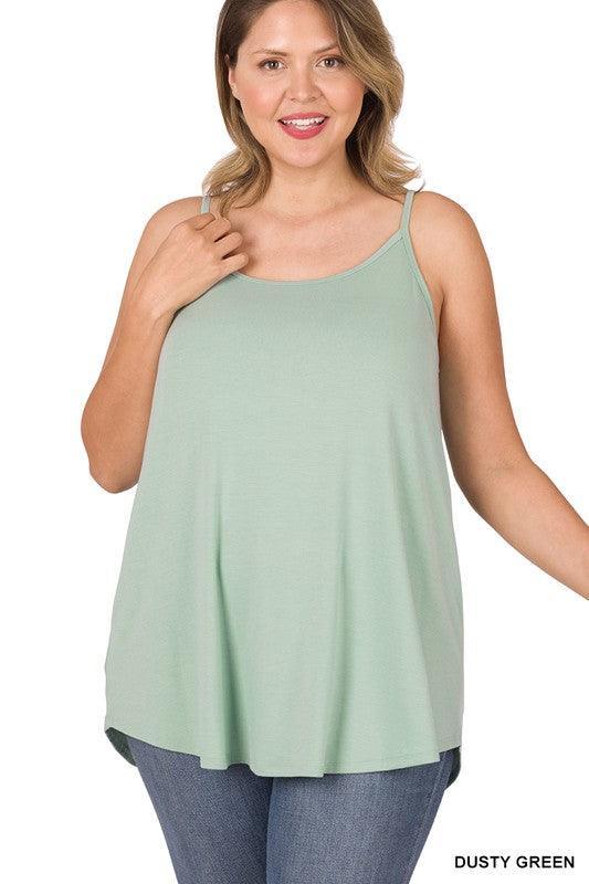 LORENA FRONT AND BACK REVERSIBLE TANK S-3XL - West End Boutique