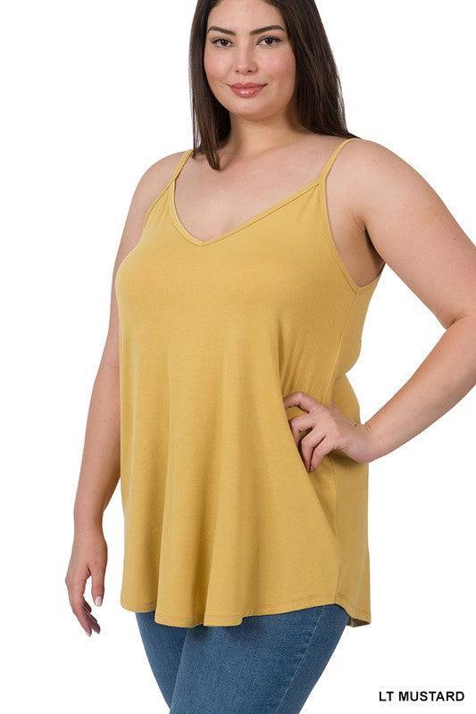 LORENA FRONT AND BACK REVERSIBLE TANK S-3XL - West End Boutique