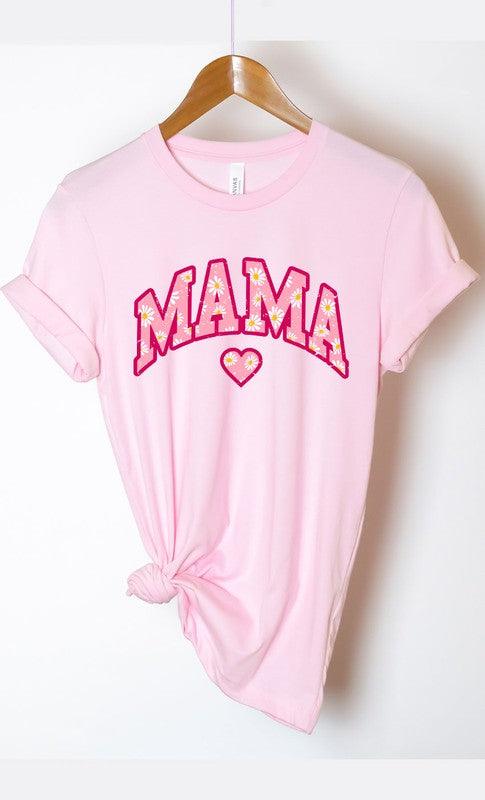 Mama Daisy Floral Mothers Day Spring Tee S-XL - West End Boutique