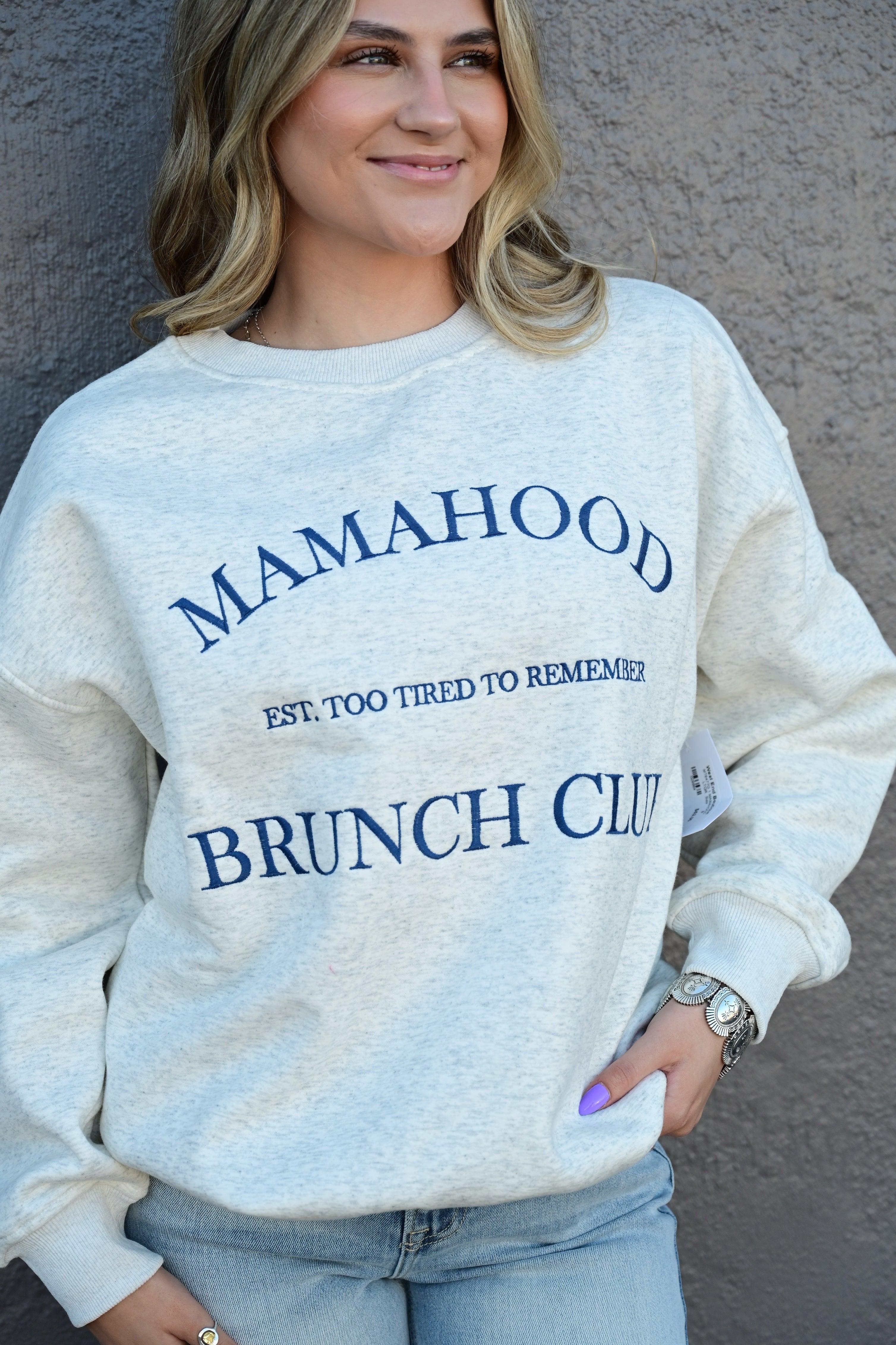 MAMAHOOD CREW NECK - West End Boutique