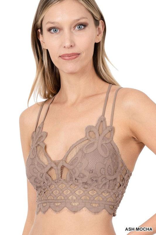 Mariah Lace Bralette S-XL - West End Boutique