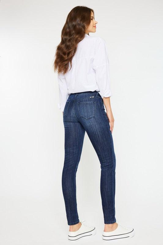 MCKENNA MID RISE SUPER SKINNY JEANS - West End Boutique