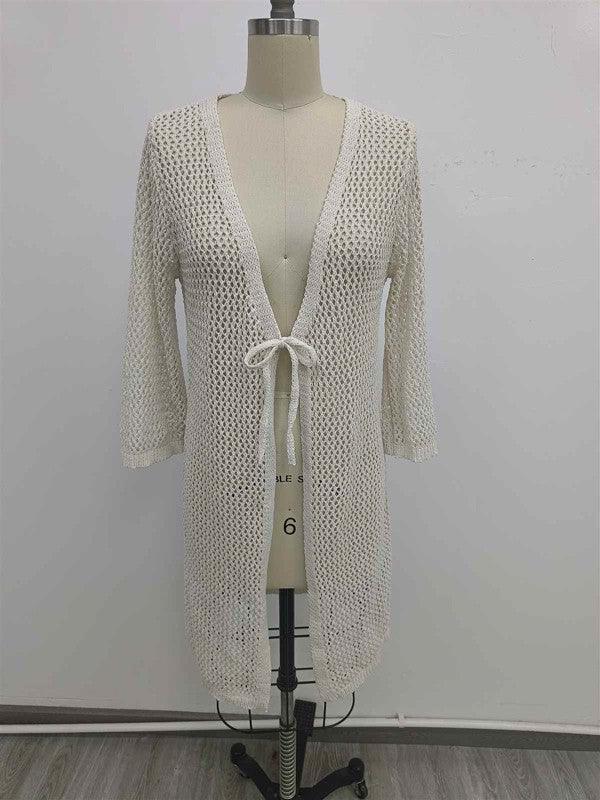 Melody Net Cover Cardigan - West End Boutique