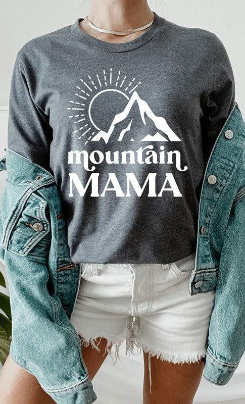 Mountain Mama Western Country Summer Tee S-XL - West End Boutique