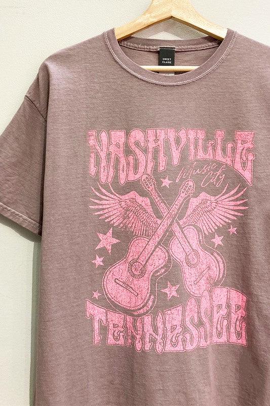 Nashville Music City Tee S-XL - West End Boutique