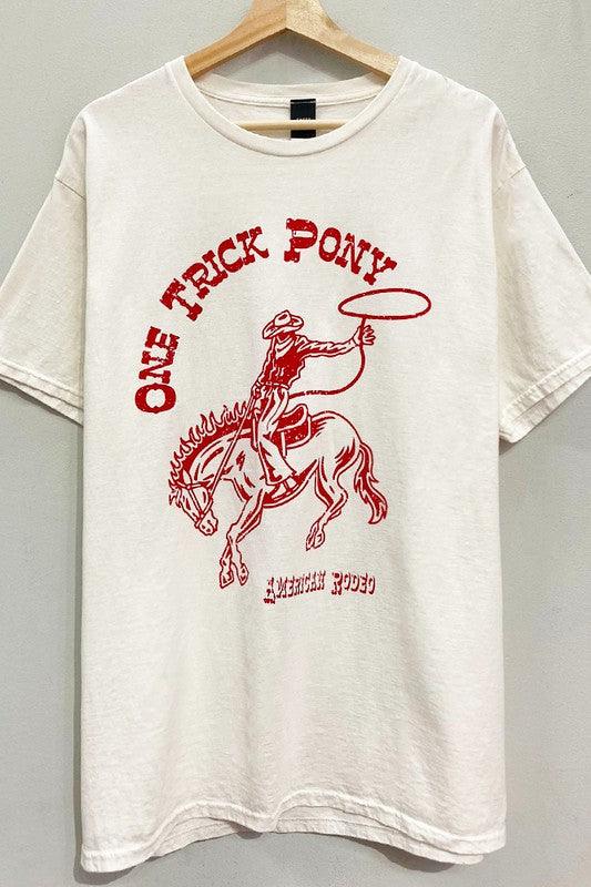 One Trick Pony Western Tee S-XL - West End Boutique