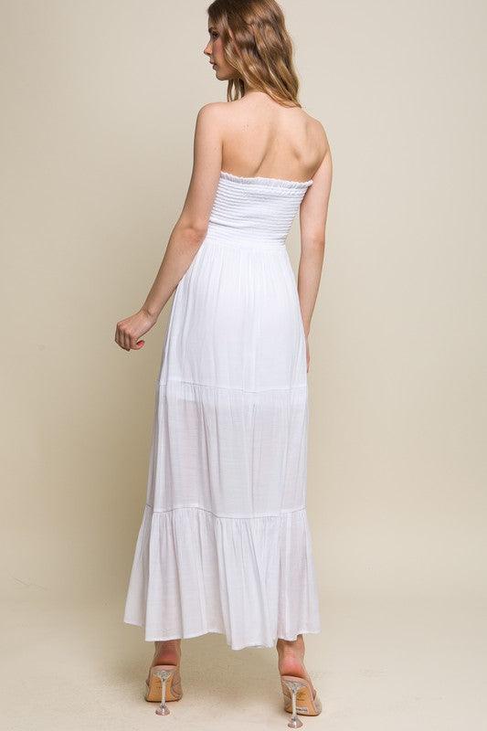 Poppy Strapless Maxi Dress - West End Boutique