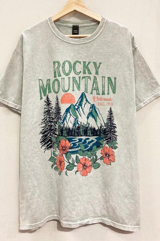 Rocky Mountain Mineral Tee S-XL - West End Boutique