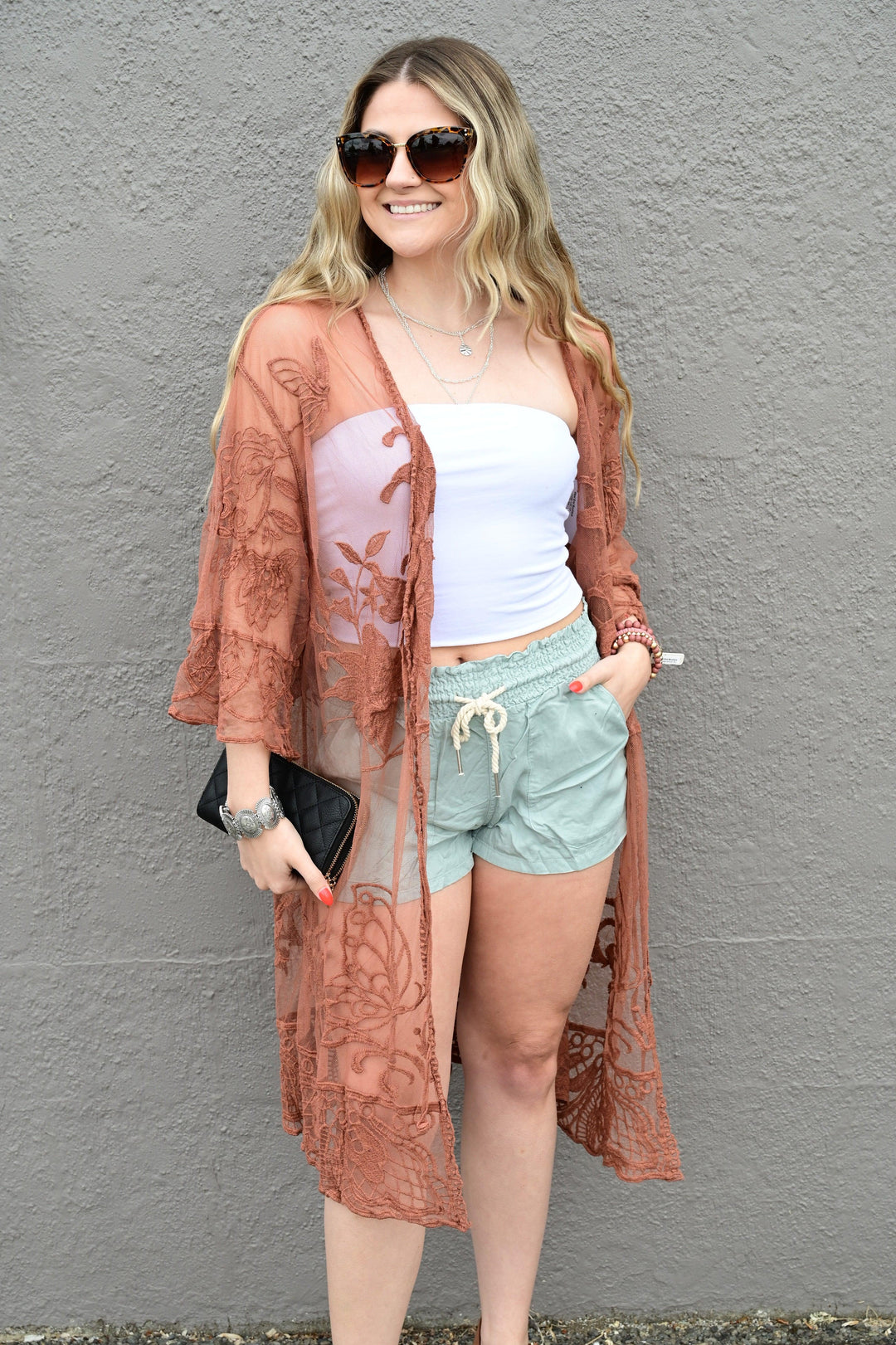 Saddle Serenade Kimono - West End Boutique