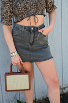 Sage & Sunsets Denim Skirts - West End Boutique