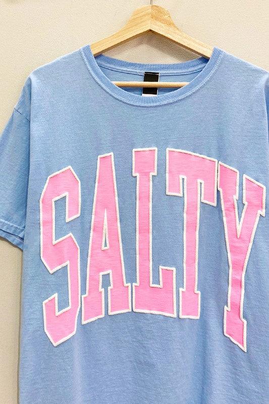 Salty Puff-Print Tee S-XL - West End Boutique