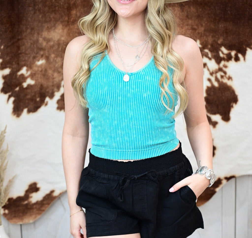 Stampede Stetson Bra Padded Tank Top S-XL - West End Boutique