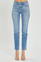 Summer Breeze MID RISE RELAXED SKINNY JEANS - West End Boutique