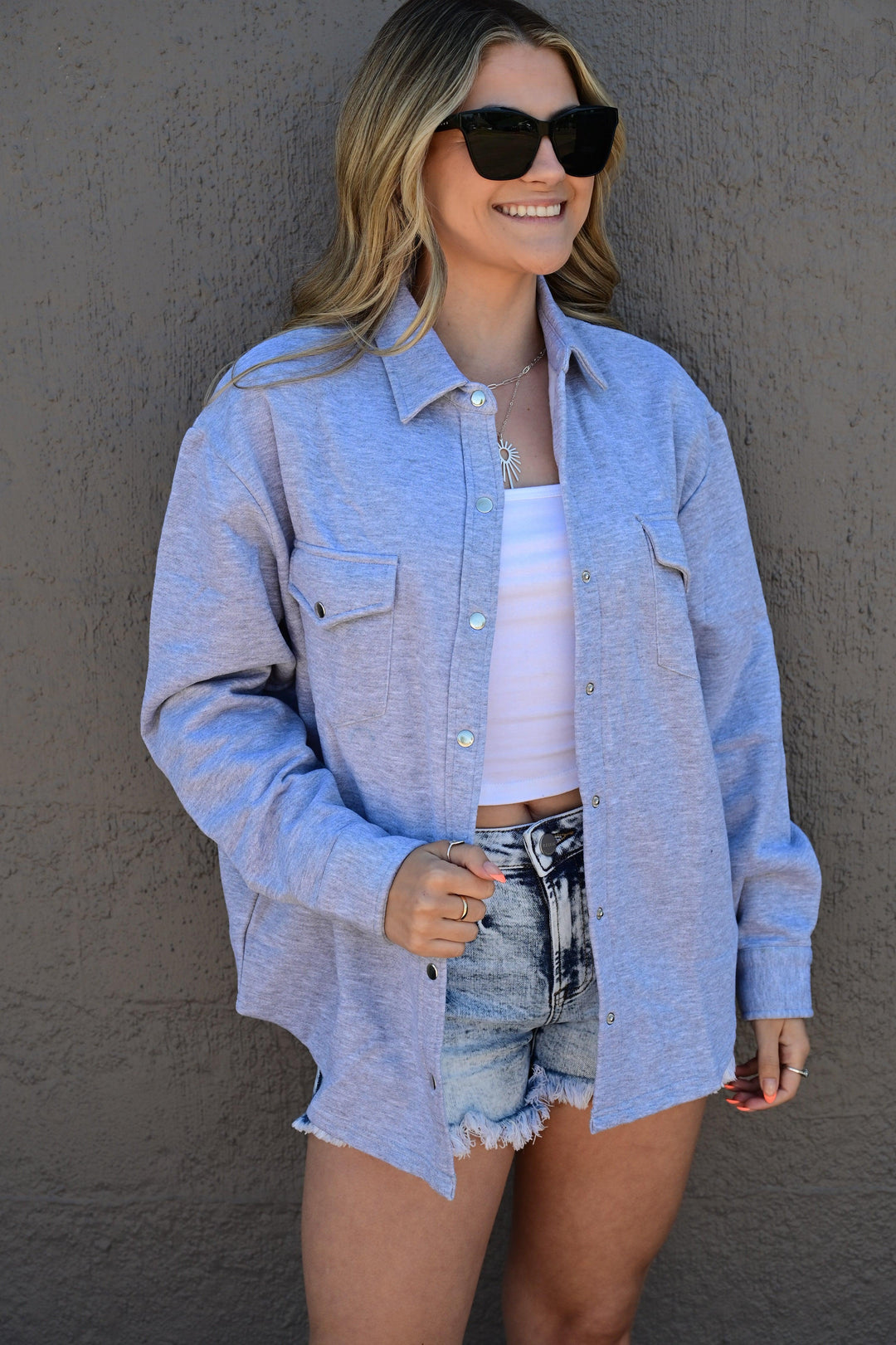 Summer Breeze Shacket - West End Boutique