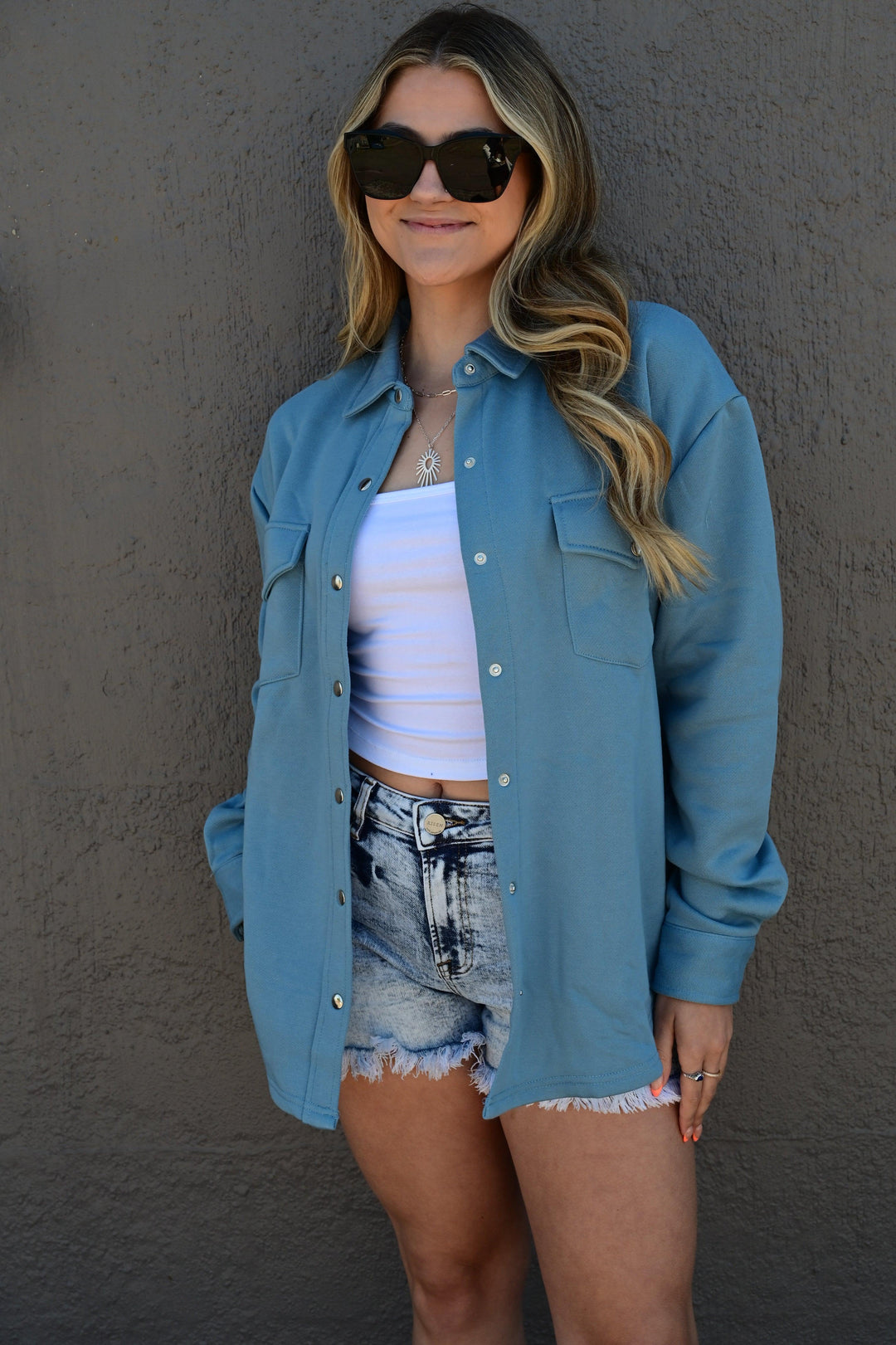 Summer Breeze Shacket - West End Boutique