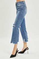 Summer Nights High Rise Straight Jeans - West End Boutique