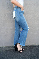 Summer Nights High Rise Straight Jeans - West End Boutique