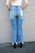 Summer Nights High Rise Straight Jeans - West End Boutique